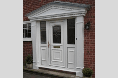 New Portico Door Cornwall