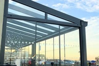 Glass canopies cornwall
