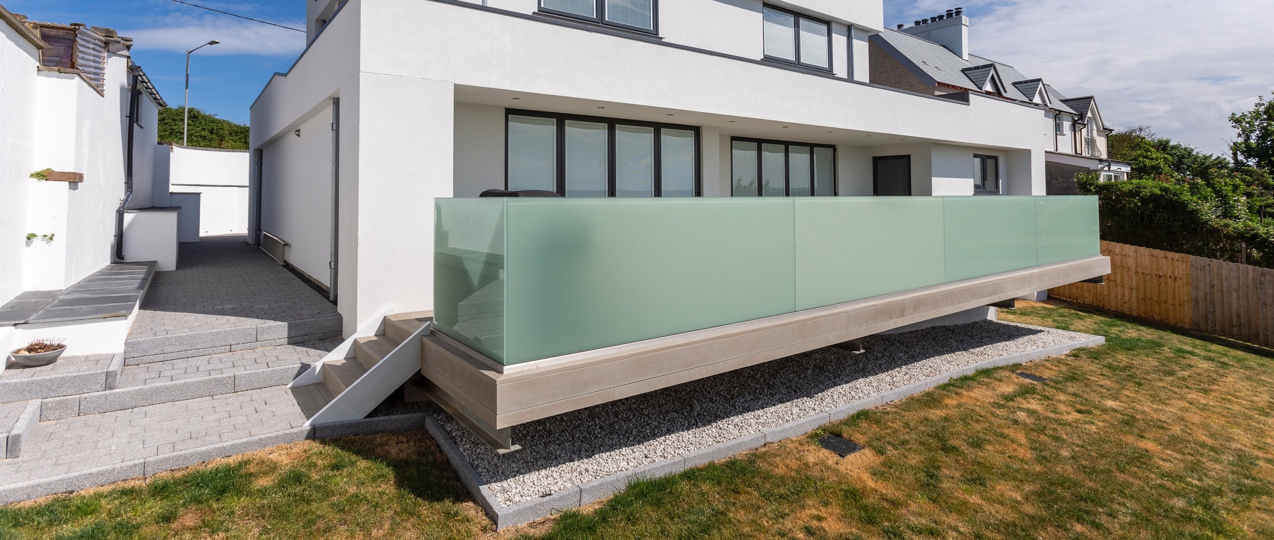 Glass Balustrades Bude cornwall