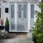 Grey Composite Doors Bude Cornwall